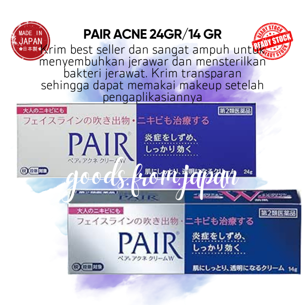 Lion Pair Acne Care Cream W 24gram 14 gram