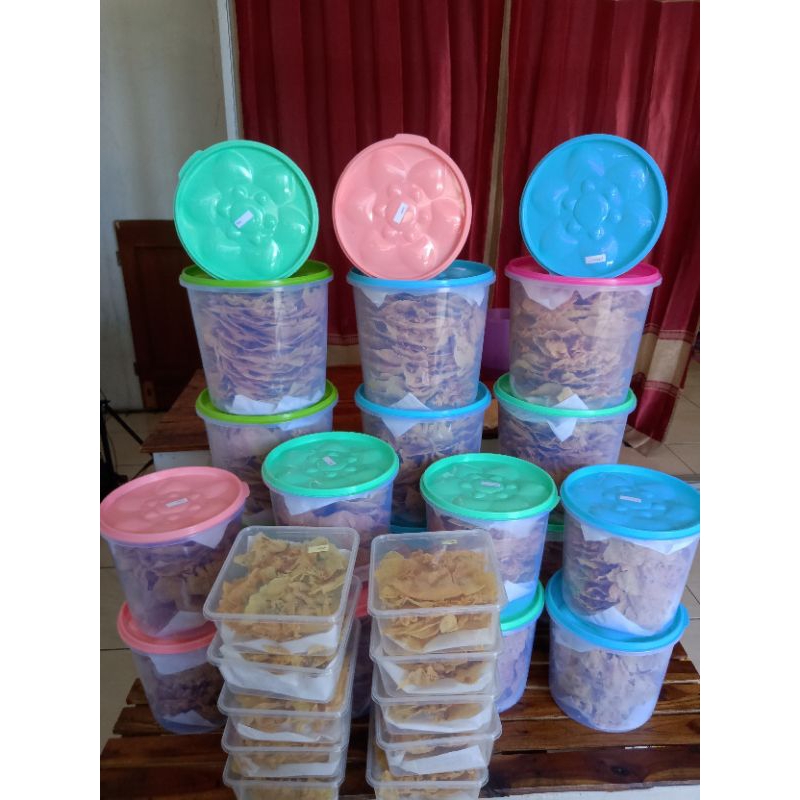 

PEYEK KACANG / TERI / EBI GRAGO KEMASAN TOPLES 5L