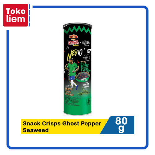 

Mister Potato Snack Crisps Ghost Pepper Seaweed 80G