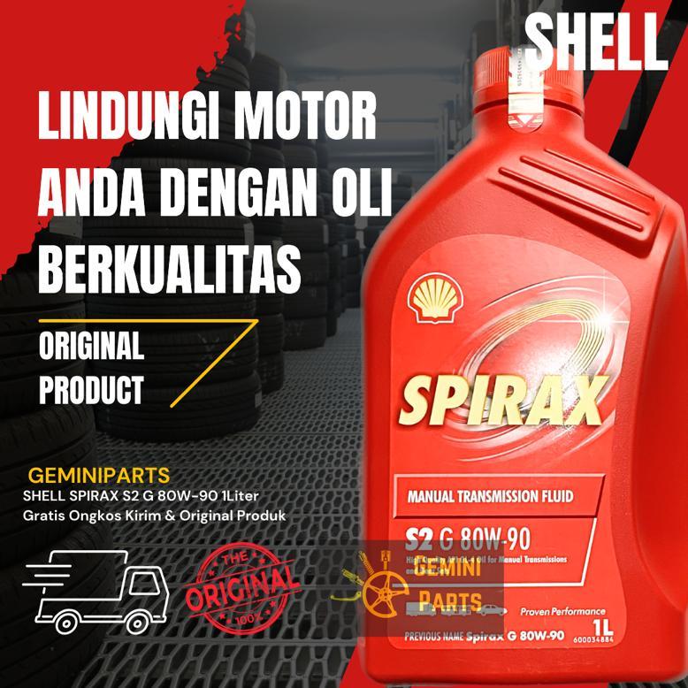 OLI SHELL SPIRAX MANUAL TRANSMISI S2 G 80W-90