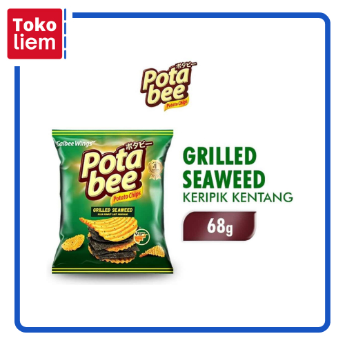 

Potabee Snack Potato Chips Grilled Seaweed 120G