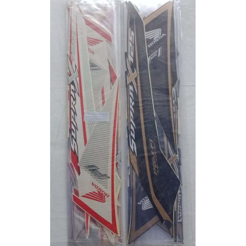 STRIPING HONDA SUPRA X 125 FI TAHUN 2016