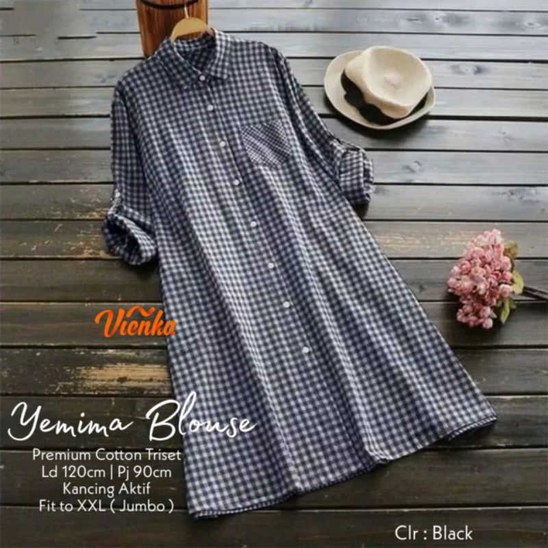 Yemima Blouse Jumbo premium Best seller