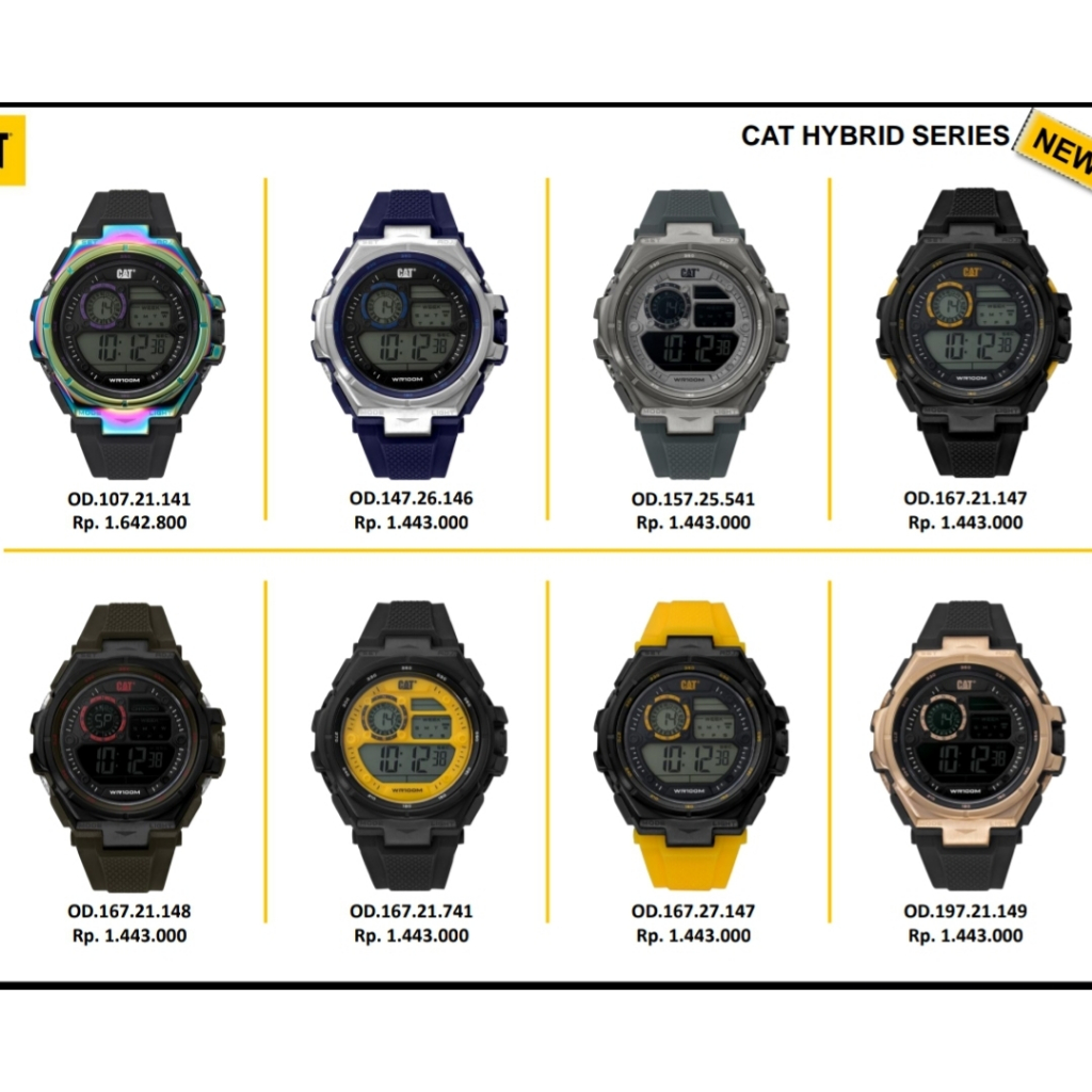 Jam Tangan Pria Caterpillar Cat OD.107.21.141/ OD.147.26.146/ OD.157.25.541/ OD.167.21.147/ OD.167.2