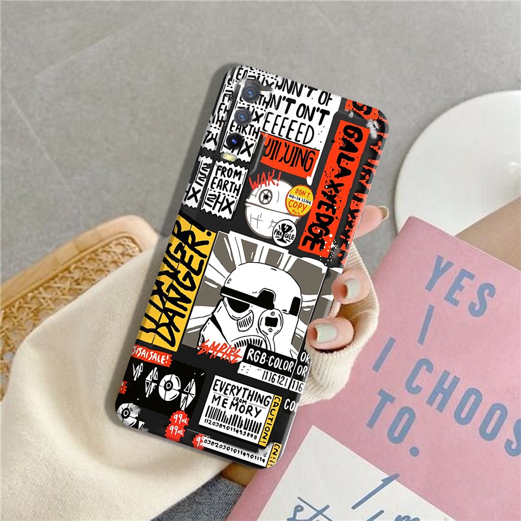 Case Vivo Y20 / Y20S / Y12S - yeztrou - Casing Vivo Y20 / Y20S / Y12S  - YEZ [08] - Fashion Case - S