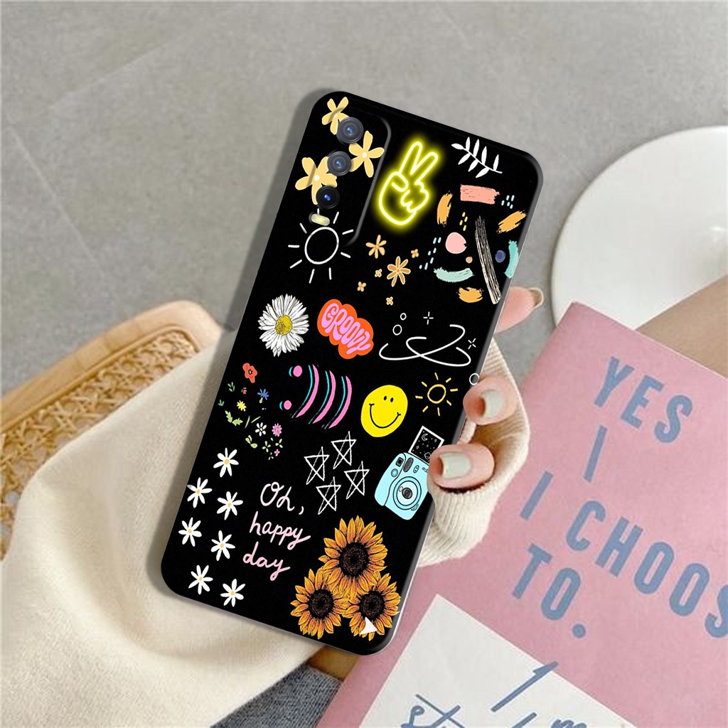 Case Vivo Y20 / Y20S / Y12S - yeztrou - Casing Vivo Y20 / Y20S / Y12S  - YEZ [10] - Fashion Case - S