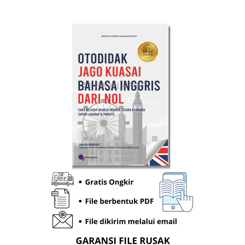 

BUKU Otodidak Jago Kuasai Bahasa Inggris Dari Nol