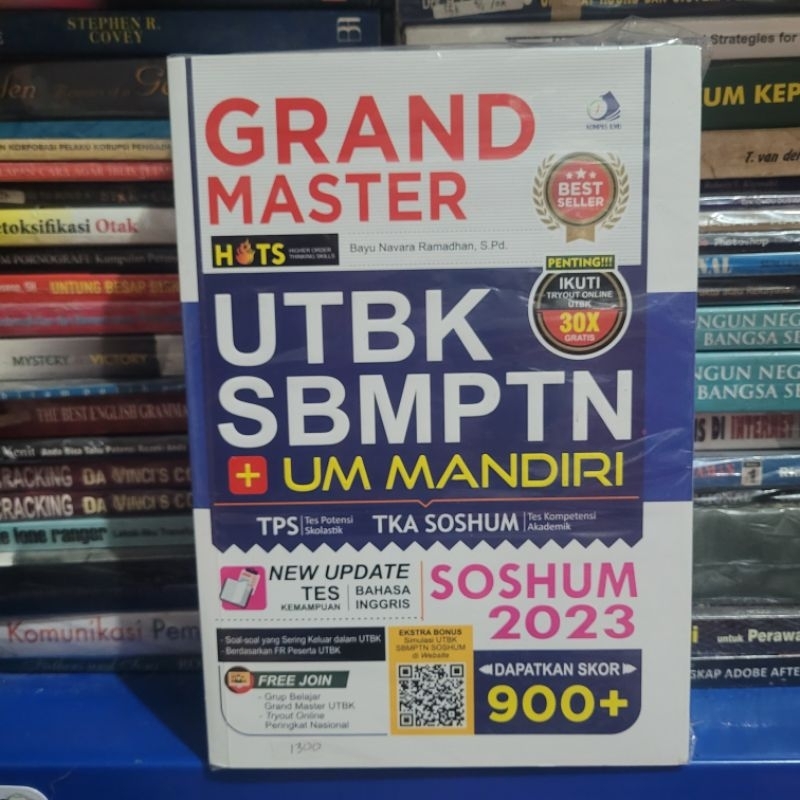 BUKU GRAND MASTER UTBK SOSHUM SBMPTN THN 2023