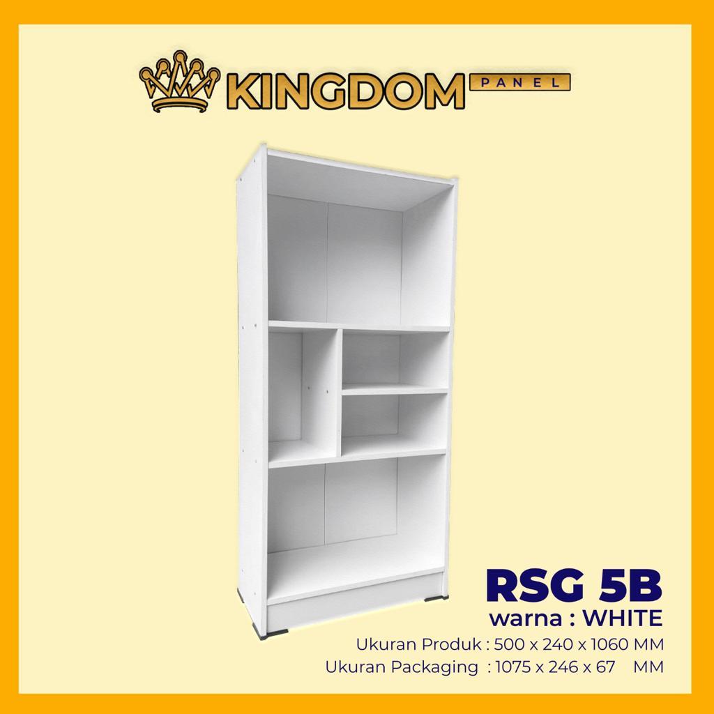 RAK SERBAGUNA / RAK SUSUN / RAK BUKU  MINIMALIS 5B