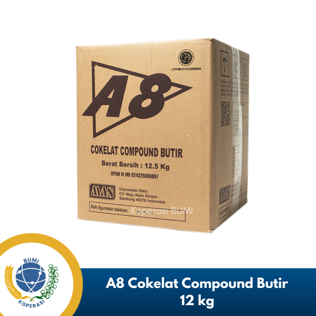 

Coklat Compound Cokelat Butir Meses Meises A8 12,5 Kg