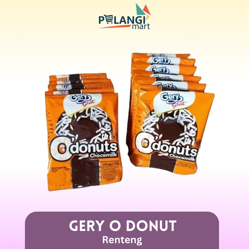 

GERY O DONUTS RENTENG ISI 12 X 8GR