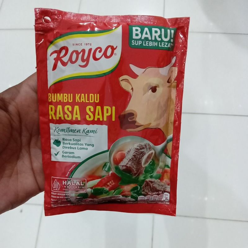 

Mahbubah - Royco 94 g Bumbu Kaldu Rasa Sapi