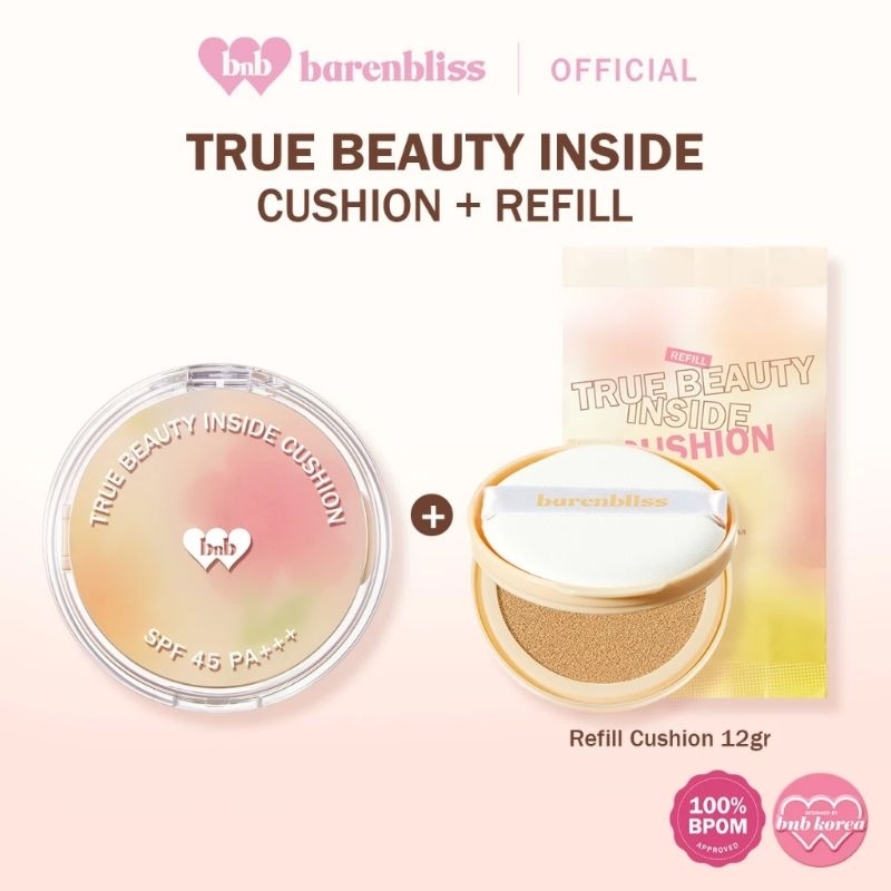 BNB barenblis koream bloomatte true beauty inside cushion + refill