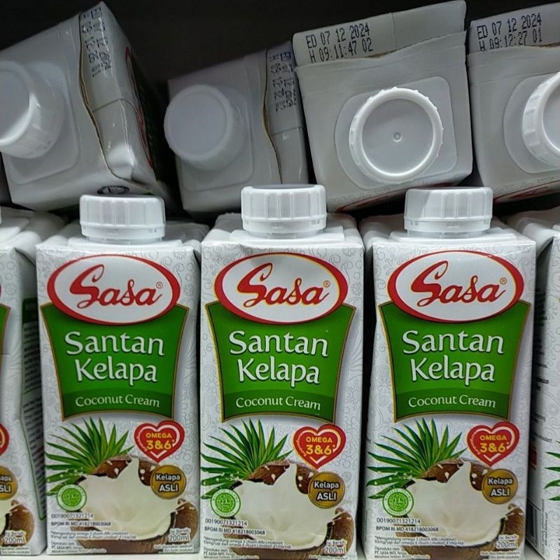 

Sasa santen kelapa cair 200 ml