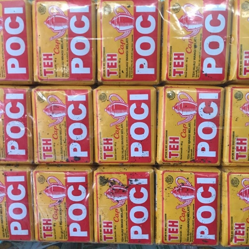 

teh poci kuning tubruk 10 x 40 gram