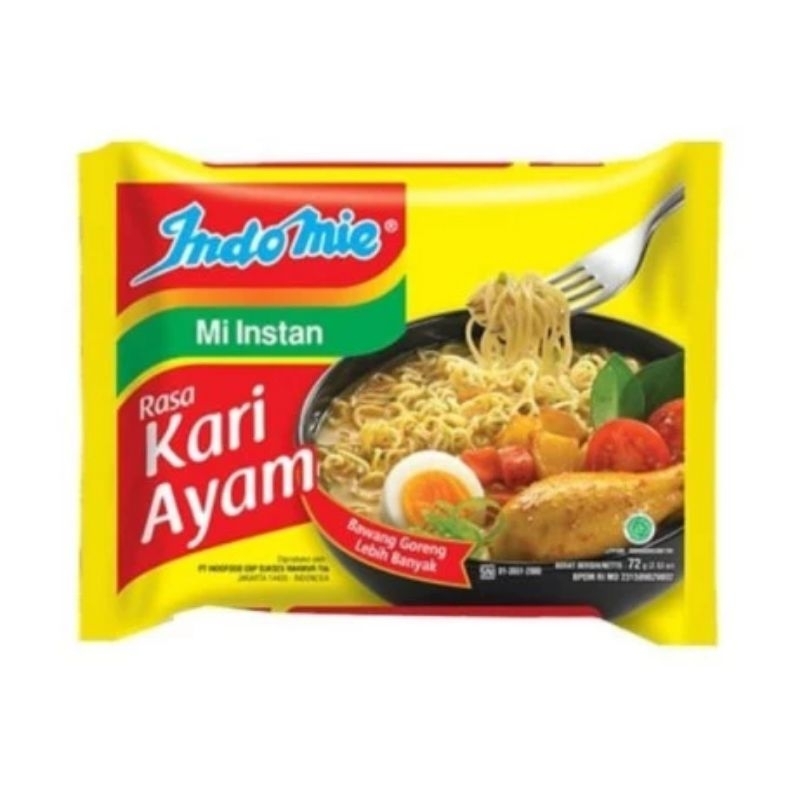 

indomie kari ayam 1 pcs