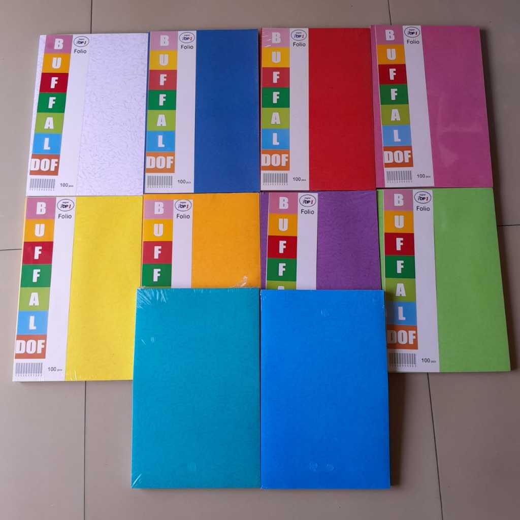 

BOLEH CAMPUR KERTAS KARTON JILID BUFALO BUFFALO JERUK FOLIO