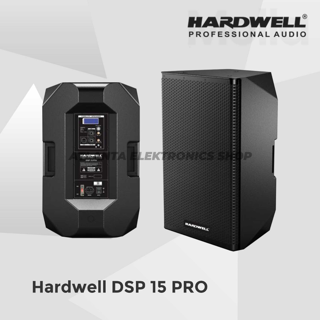 SPEAKER AKTIF HARDWELL DSP 15 PRO / DSP-15 PRO / DSP15 PRO 15 INCH GARANSI RESMI HARDWELL