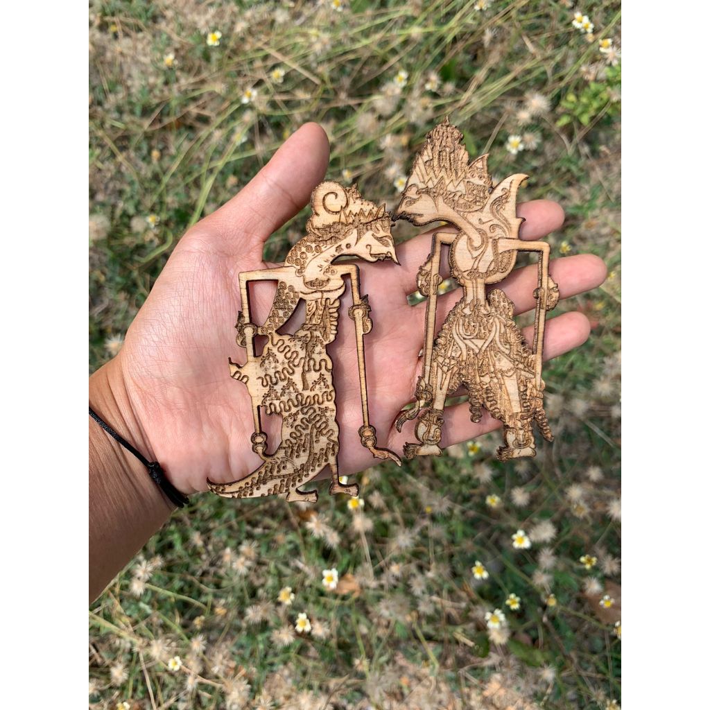 Wayang rama sinta playwood aksesoris mahar / dekorasi mahar