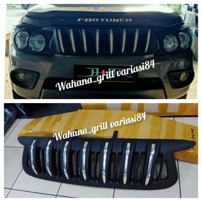 Grill gril depan Mobil Toyota Fortuner Tahun 2009,2010 Model Apollo
