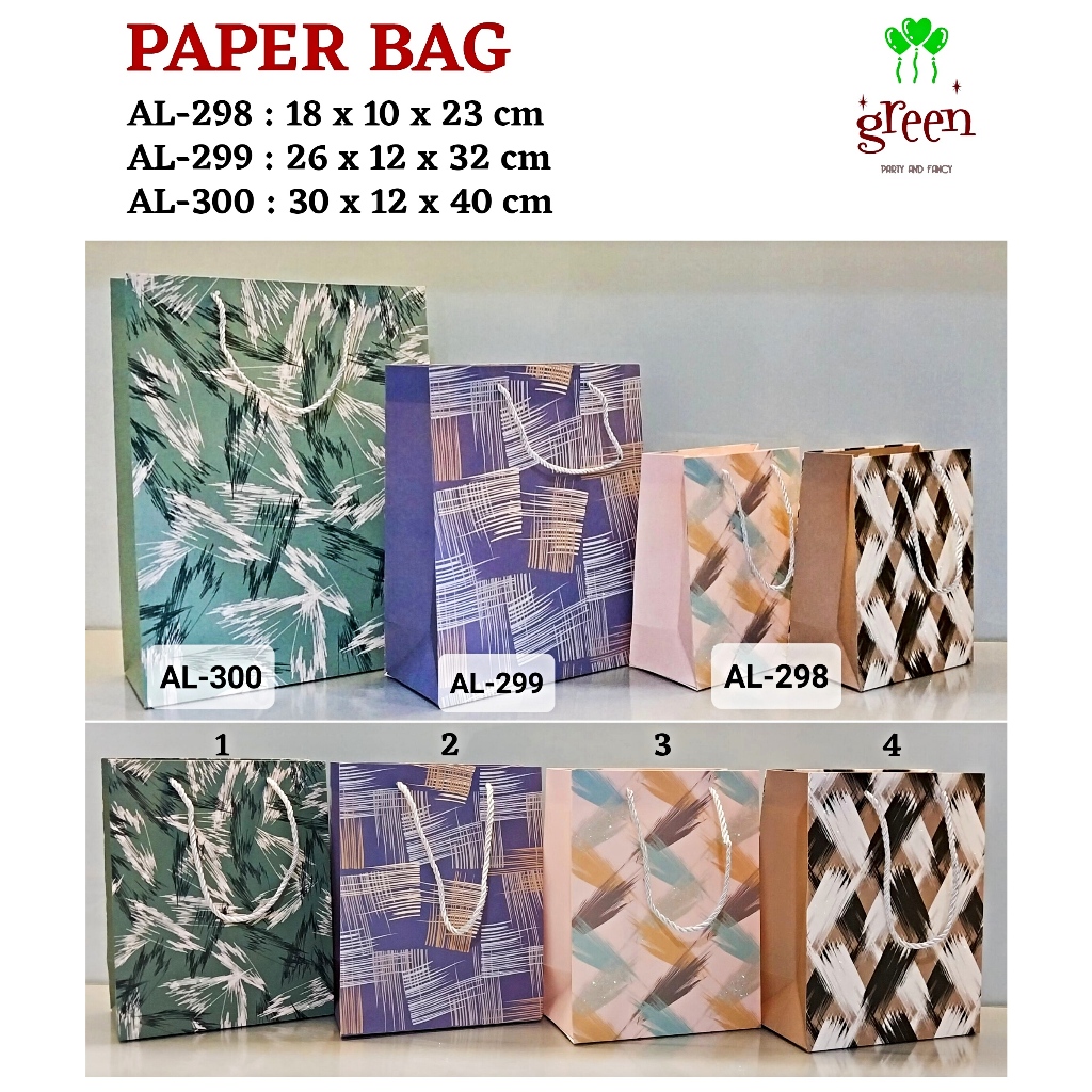 

Paper bag karton tebal Tas kado Gift bag Goddie bag Souvenir bag Paperbag premium