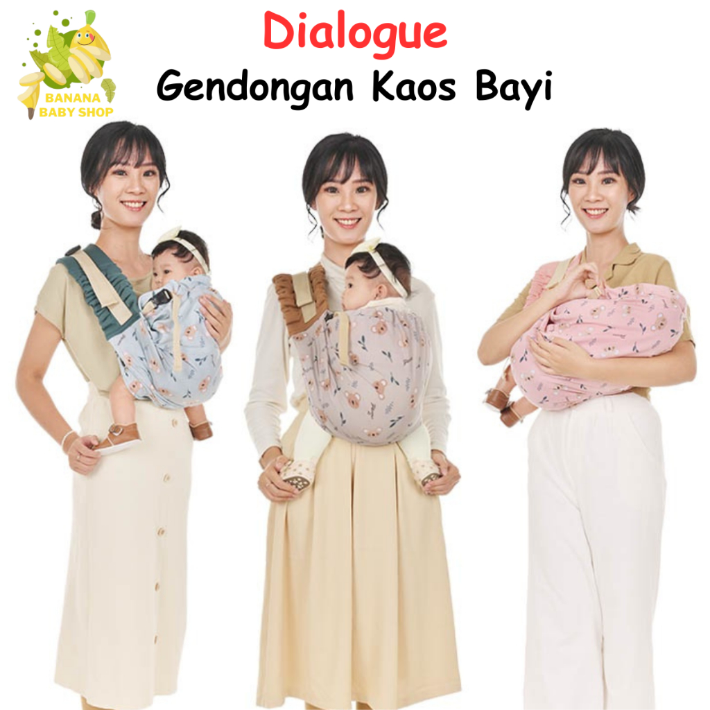 Dialogue Gendongan Kaos Bayi Koala Series - Geos Gendongan Samping Bayi