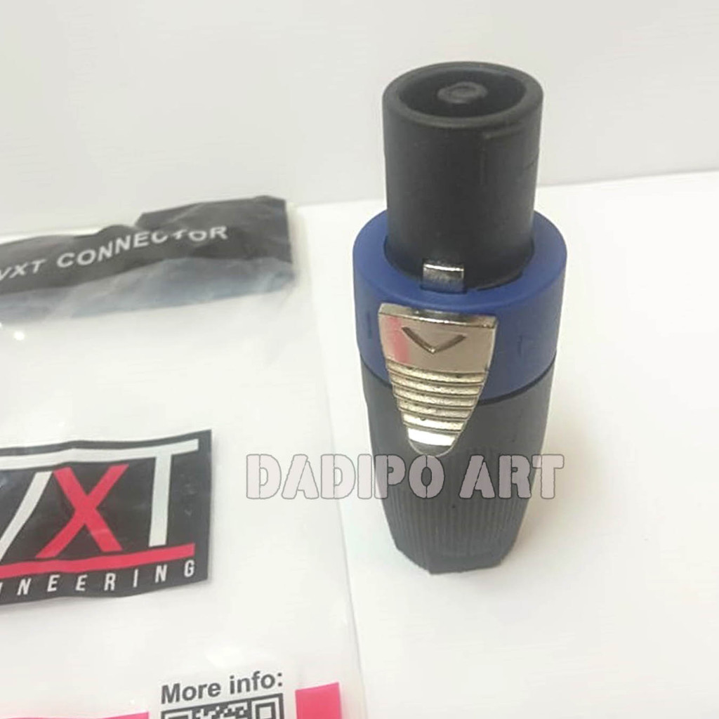 VXT 4pin Jack Speakon Sepikon Speaker VXT5022 -Konektor Speaker