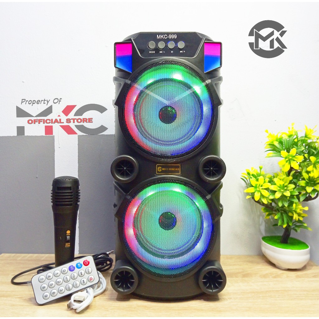 MKC - Kimiso QS 999 Portable Speaker With Party Light MKC KIMISO