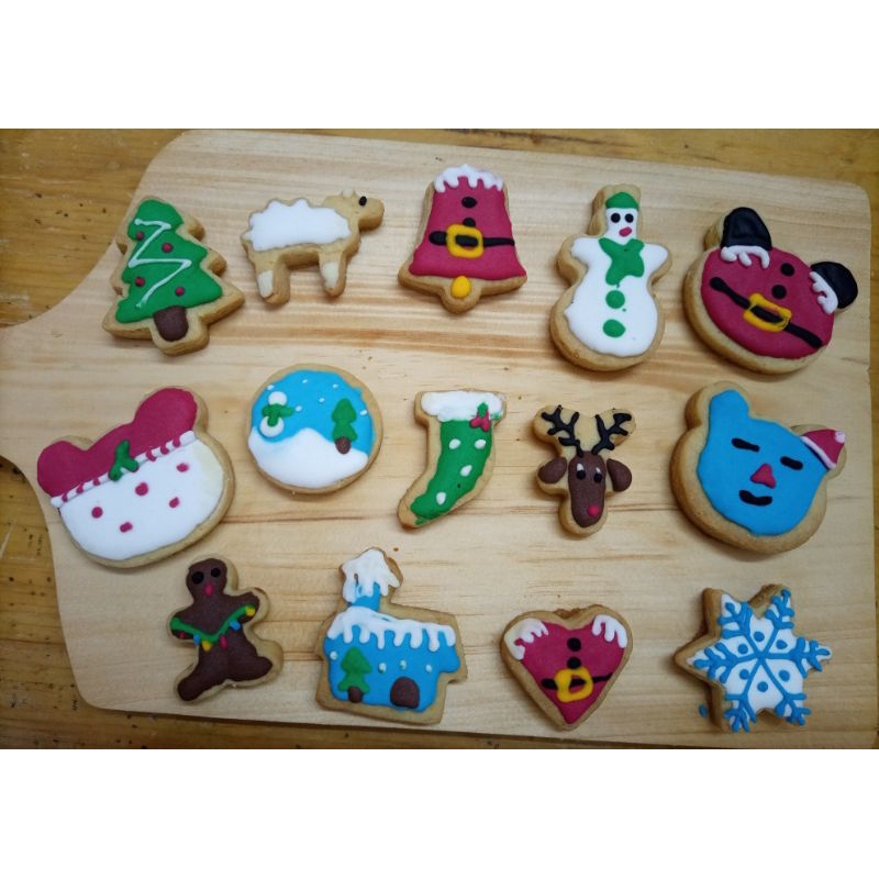 

Christmas Butter Cookies, Kukis Natal, Kue Natal gift Christmas