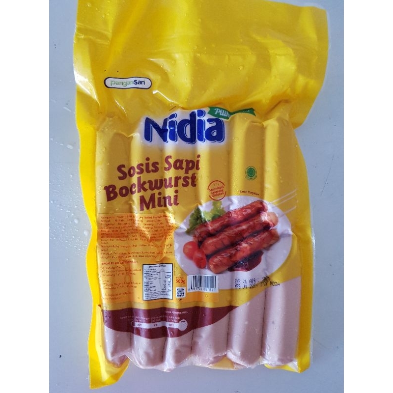 

nidia sosis sapi mini 500g