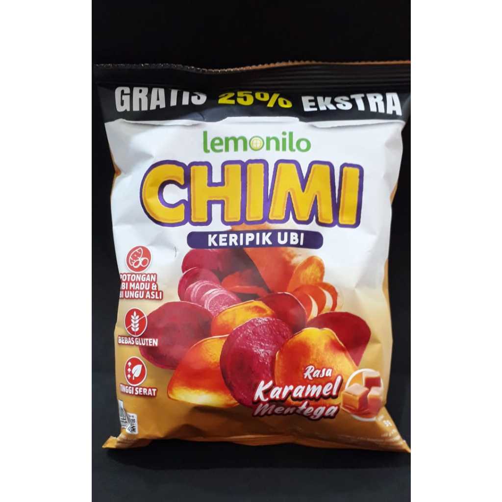 

LEMONILO CHIMI KERIPIK UBI RASA KARAMEL MENTEGA 50G