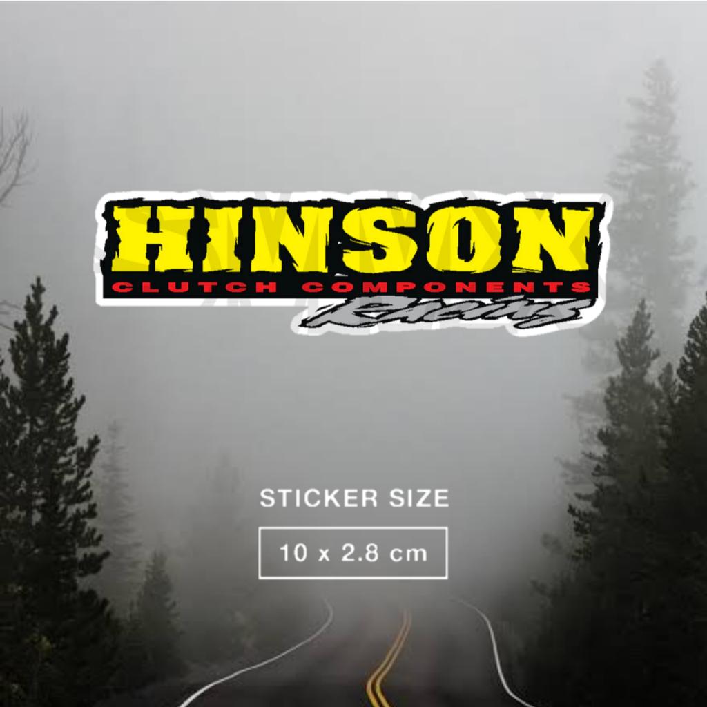 Sticker Stiker Hinson Racing