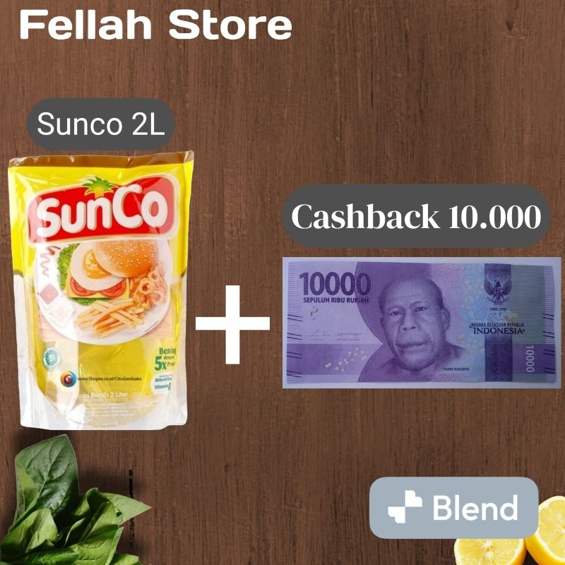 

Minyak Goreng Sunco 2L + cashback 10.000