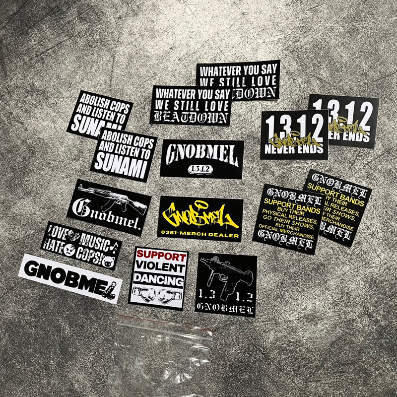

STICKER PACK GNOBMEL (STIKER)