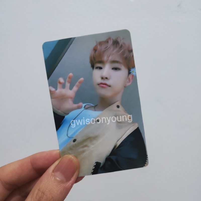 SEVENTEEN pc official photocard hoshi your choice ld luckydraw pws powerstation r2 horanghae