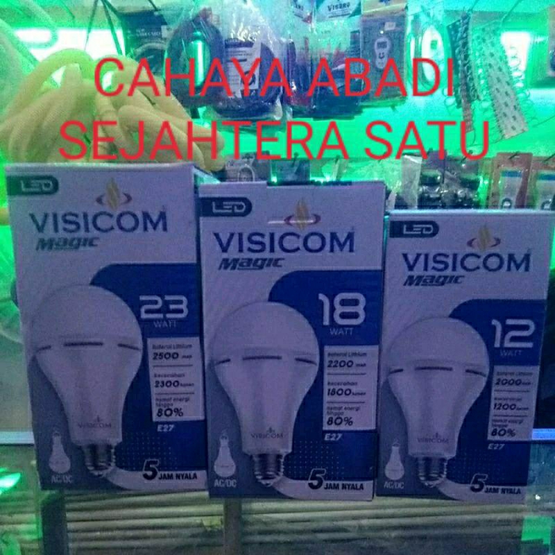 Lampu Emergency Visicom Magic