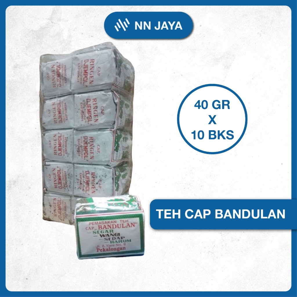 

Teh Bandulan Teh Tubruk 40 GR 1 Pak Isi 10 Bungkus