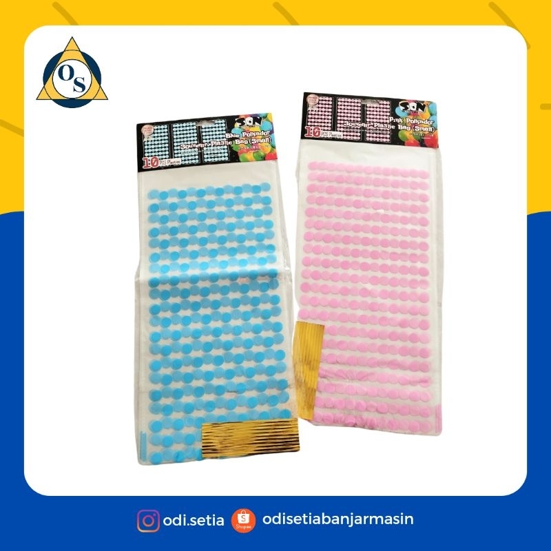 

PLASTIK/BINGKISAN ULANG TAHUN BIRU DAN PINK SON