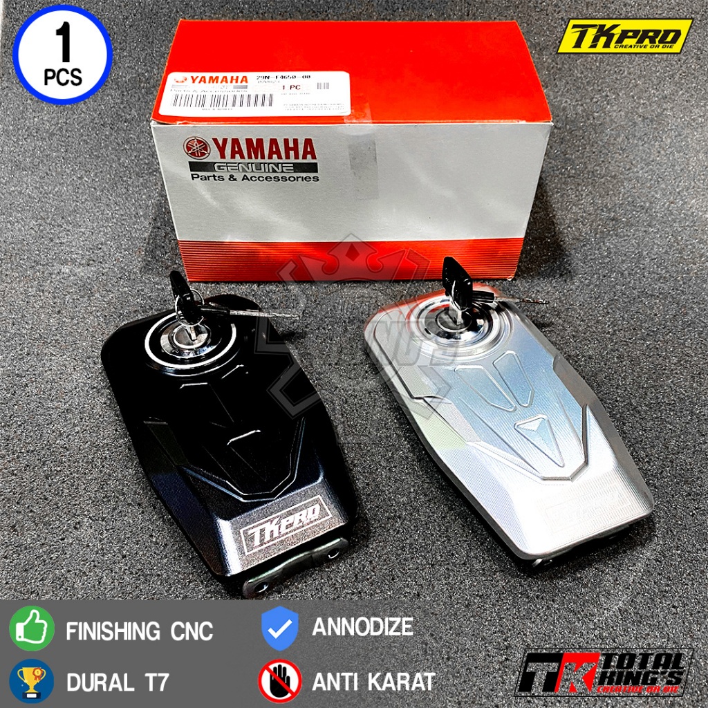 TUTUP TANGKI RX KING RXKING TKPRO SILVER PREMIUM SET RUMAH KUNCI ORIGINAL