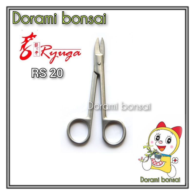 Alat bonsai RYUGA RS 20 Gunting pruning daun bonsai
