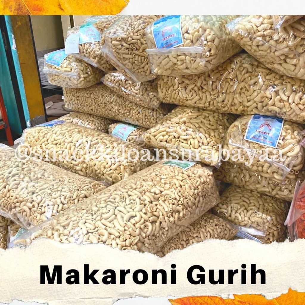 

Makaroni Gurih 1 BALL ( 2,25 KG )/ Snack Kiloan Murah/ Mak E Dor