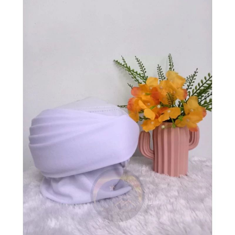 Peci Imamah 5 tingkat permanen varian warna