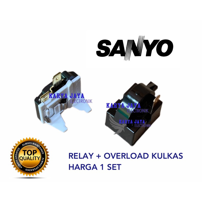 Relay Ptc Overload Kulkas Sanyo 1 Pintu / rilai kulkas 1 pintu sanyo
