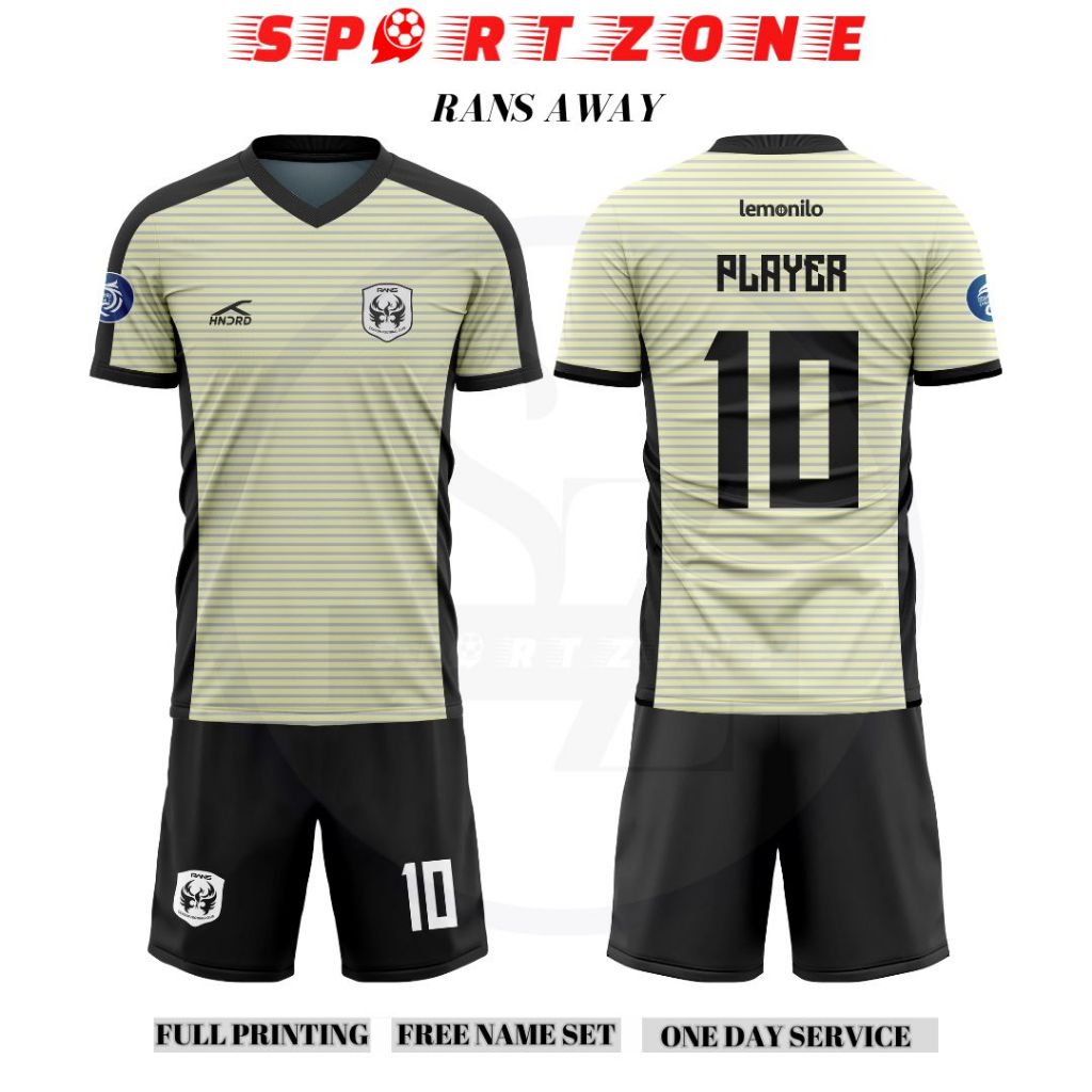 Jersey baju bola RANS AWAY Liga 2 Indonesia 2023 - 2024 premium