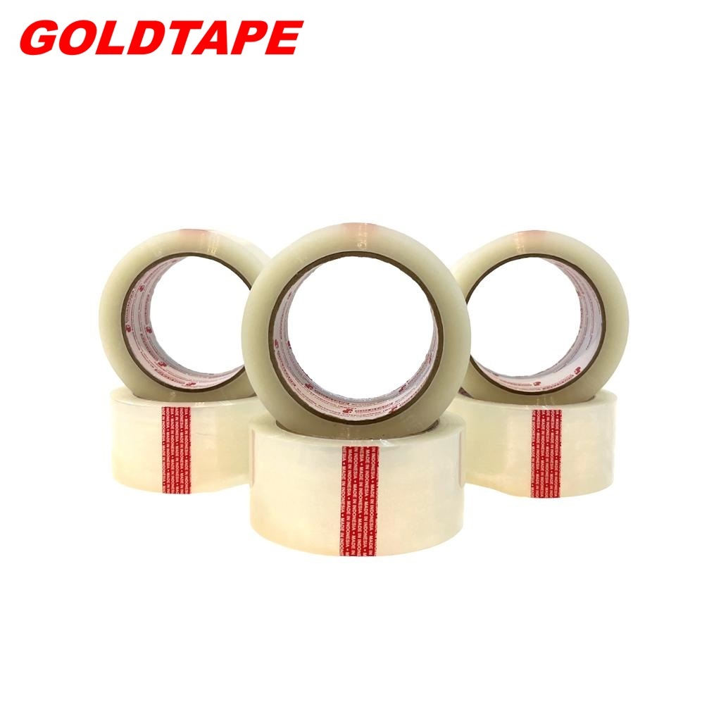 

Goldtape Lakban 48 mm x 100 Yard (91m) Core Merah