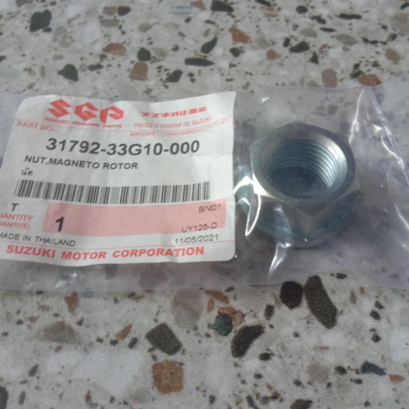 Mur magnet//Nut magneto rotor Spin Skywave skydrive original SGP 31792-33G10-000