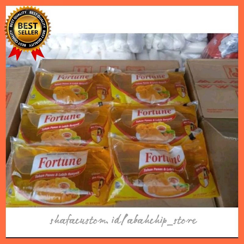 

♥️ABAH♥️ Minyak Goreng Fortune Bantal 1lt Extra Pack