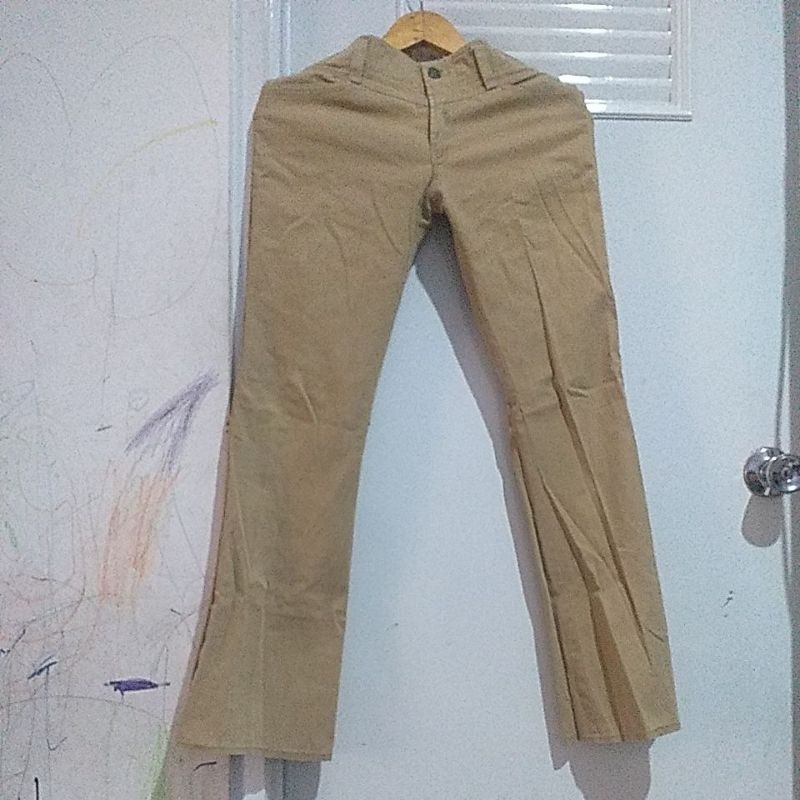 CELANA PANJANG WANITA LP80/95CM JEANS CREAM