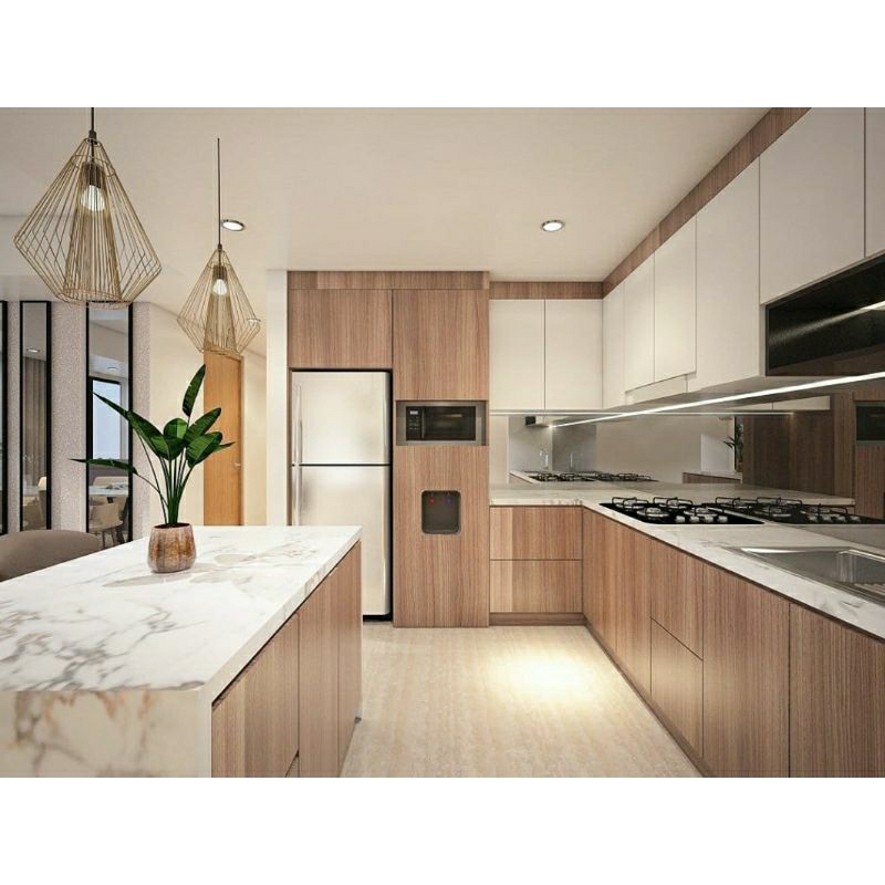 KITCHEN SET KAYU / KITCHEN SET HPL / KITCHEN SET ANTI RAYAP