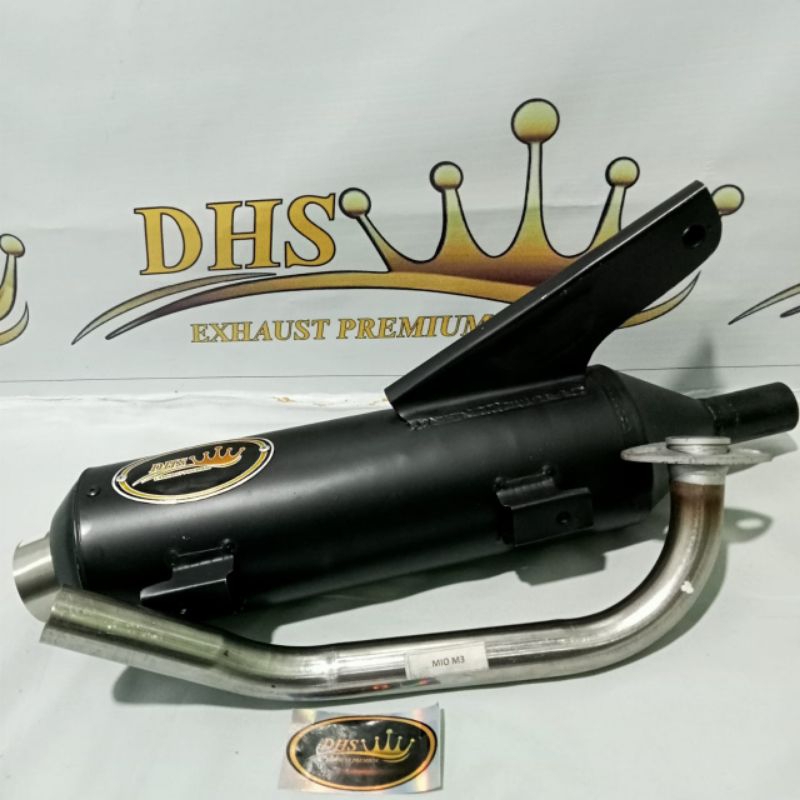KNALPOT YAMAHA FREEGO COPY CMS MERK DHS EXHAUST PREMIUM NGEBAS GERUNG ADEM